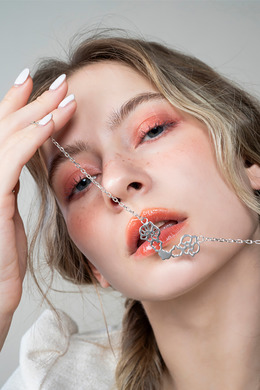 925純銀｜蘭語魅影項鍊 SLOn06