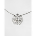 925純銀｜守護著你十二星座蘭花項鍊(特大款) SLOn22_5