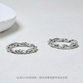 手作｜浪漫麻花純銀戒指_1
