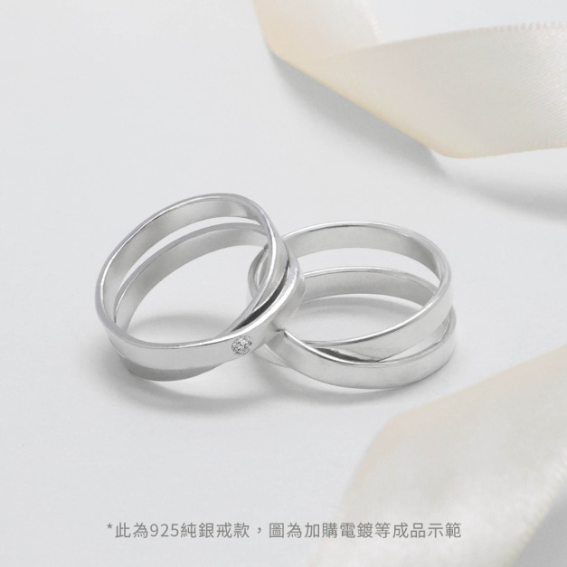 手作｜交疊絮語銀戒
