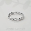 手作｜無限交集純銀戒指_1