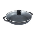 主廚系列 美國製雙耳鑄鐵深煎炒鍋(附蓋)-32cm_3
