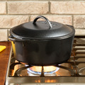 美國製雙耳鑄鐵荷蘭鍋-4.7L