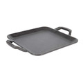 主廚系列 美國製雙耳方形鑄鐵平底煎烤盤-28cm_1