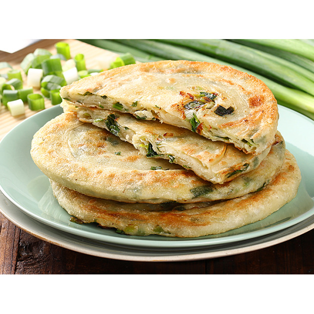 手工黃金厚片青蔥餅