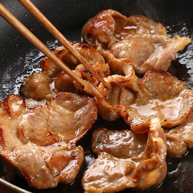 日式梅花燒肉片