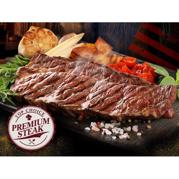 美國頂級雪花翼板牛排