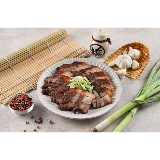 酒釀蒜香鹹豬肉
