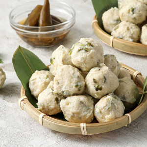 剝皮辣椒虱目魚丸