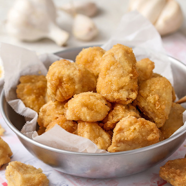 蒜香鹽酥杏鮑菇