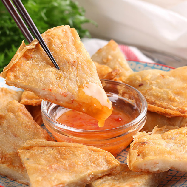 黃金手工月亮蝦餅