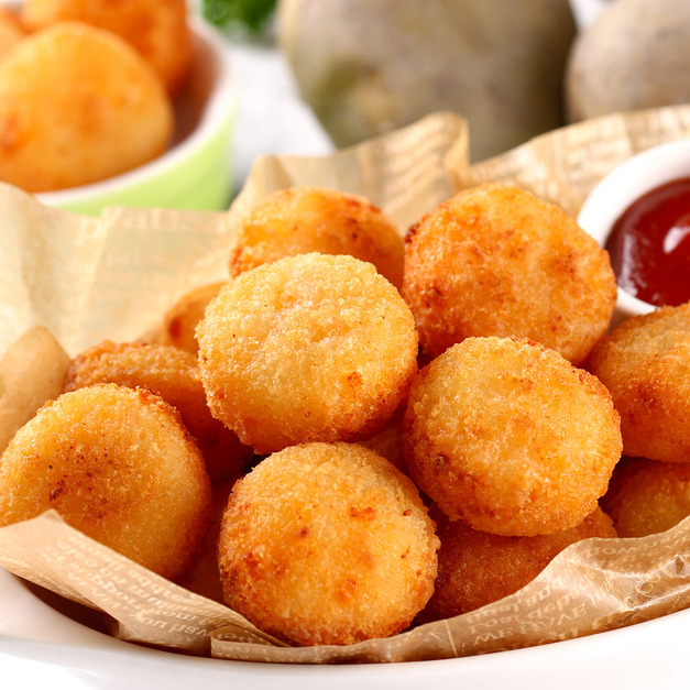 美式香濃起司薯球