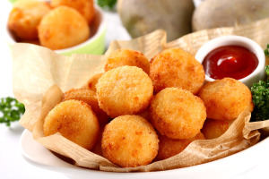 美式香濃起司薯球