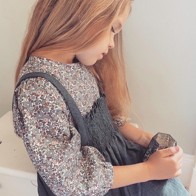 Wren Baby & Child 3⁄4袖長花樣罩衫 HERMIONE 3⁄4 SLEEVE BLOUSE