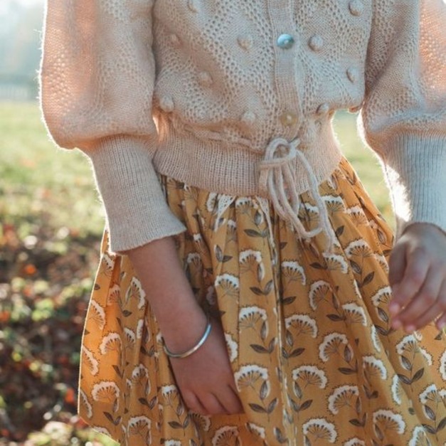 LALi MOSS CARDIGAN - OATMEAL 燕麥色開襟毛衣