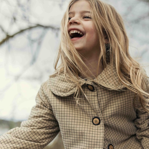 Búho MINI CHECK COAT 格紋大衣