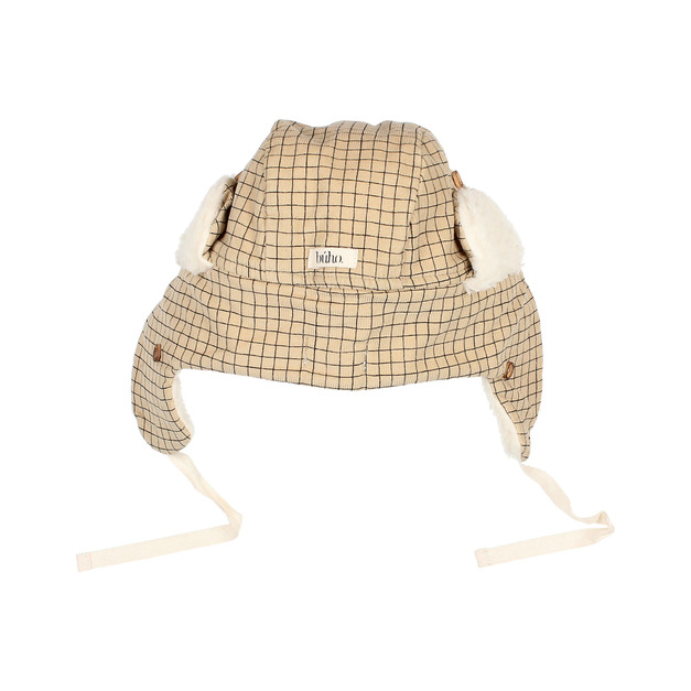 Búho MINI CHECK HAT 格紋飛行帽