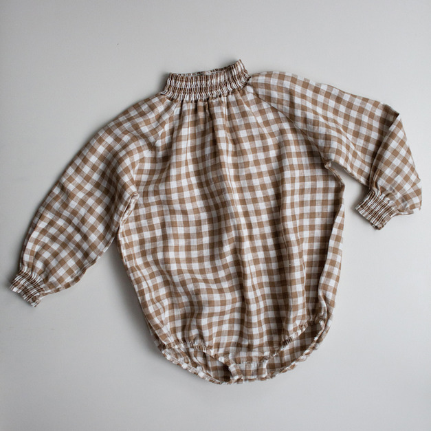 The Simple Folk- The Gingham Bodysuit 格紋連身服
