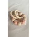 BEZISA WOODEN BASICS Rattle (geo) 幾何原木響環_6