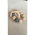 BEZISA WOODEN BASICS Rattle (geo) 幾何原木響環_7