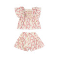 LALi LUCIA SHORT SET, CLIMBING ROSES PRINT 夏季套裝_3