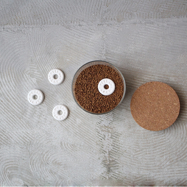 珪藻土甜甜圈 四入裝