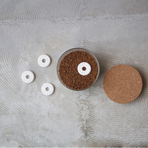 珪藻土甜甜圈 四入裝