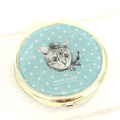 日本製 超可愛貓咪馬戲團隨身鏡_1