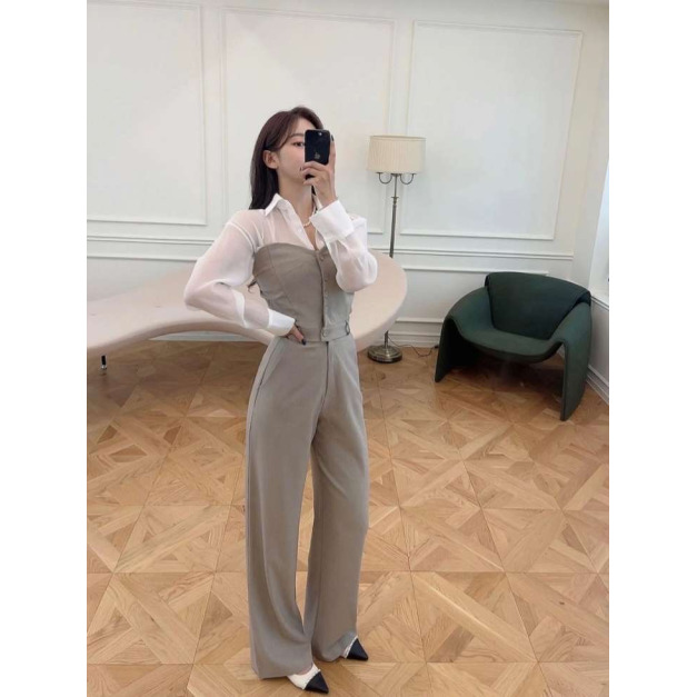 好美比例平口連身褲