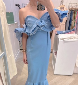 現貨♡重磅設計師款魚尾長洋SM