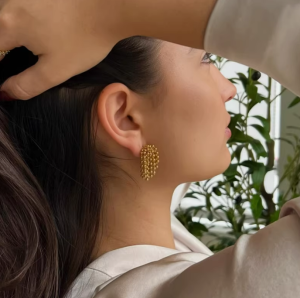 飾品♡M11煙花流蘇造型耳環