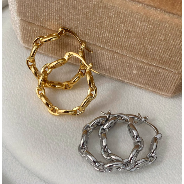 飾品♡M15經典豬鼻子C型耳環