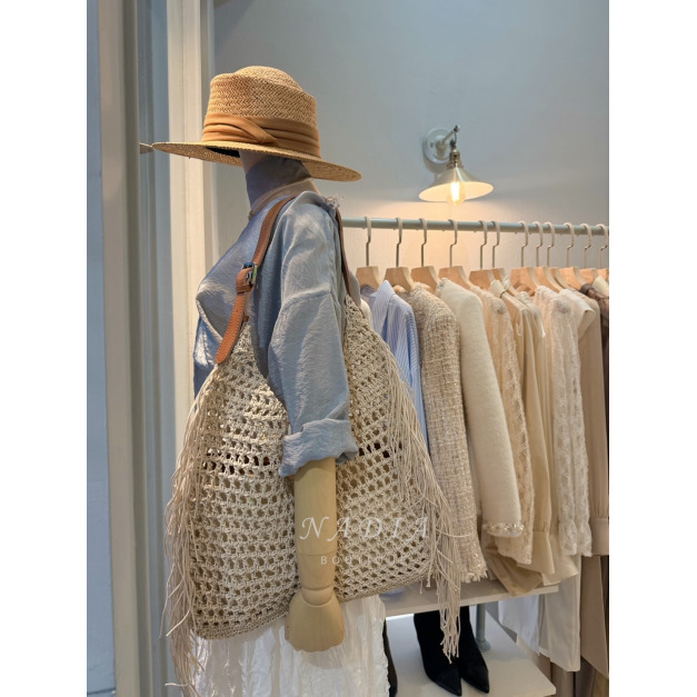 新品♢M17夏日氣質牛皮X編織包