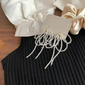 飾品♡Twist Ribbon Earrings 蝴蝶結垂墜耳環_5