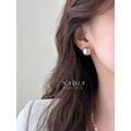 飾品♡Glossy Dome Pearl Earrings 光感圓珍珠耳環_2
