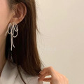 飾品♡Twist Ribbon Earrings 蝴蝶結垂墜耳環_6