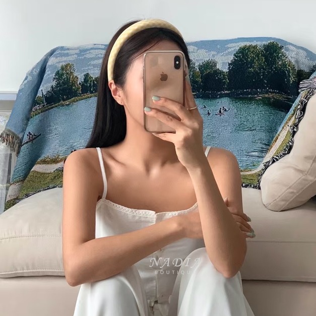 飾品♡Gingham Mood Hairband 格紋日常髮箍
