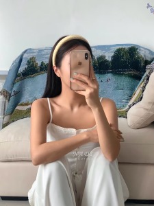 飾品♡Gingham Mood Hairband 格紋日常髮箍