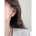 飾品♡Glossy Dome Pearl Earrings 光感圓珍珠耳環_1