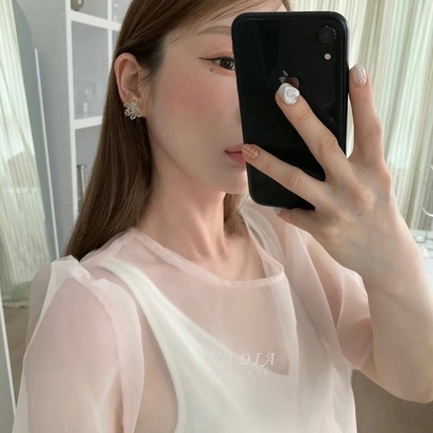 飾品♡winkle Beads手工閃耀串珠耳環