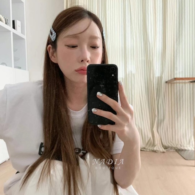 飾品♡Check Me Out 格紋髮夾組