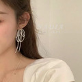飾品♡Twist Ribbon Earrings 蝴蝶結垂墜耳環_1