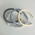 飾品♡Gingham Mood Hairband 格紋日常髮箍_1