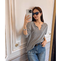新品 ❘ 灰調高級感開襟針織上衣_3