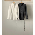 新品推薦 ❘ 束腰立領設計襯衫小外套_6