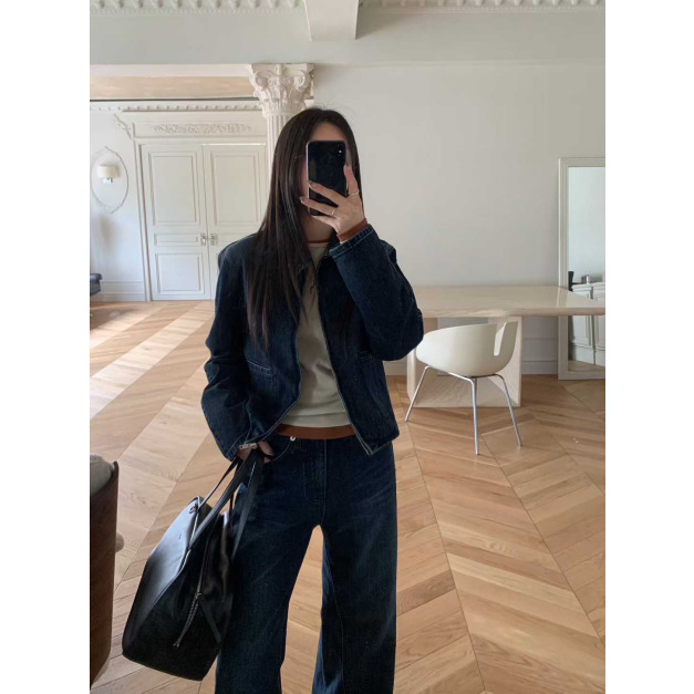 新品 ❘ 復古靛藍丹寧套裝-外套