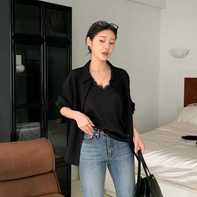 新品 ❘ 質感微壓紋襯衫