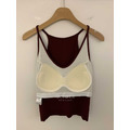 04 大V領棉質Bra top背心_2