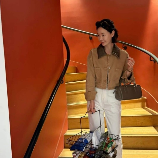 新品｜撞色質感．翻領短版夾克