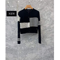 新品必買｜巴黎拼接條紋針織外套_7